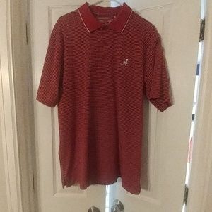 Alabama Lg drytec stripped shirt.
